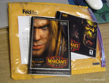 New WarCraft 3 CD