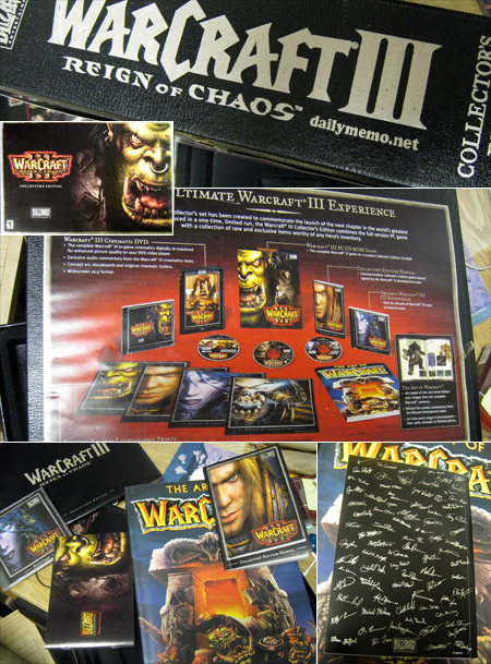 WarCraft 3 Collector's Edition