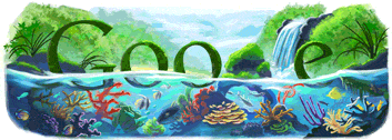 google 09 earthday logo